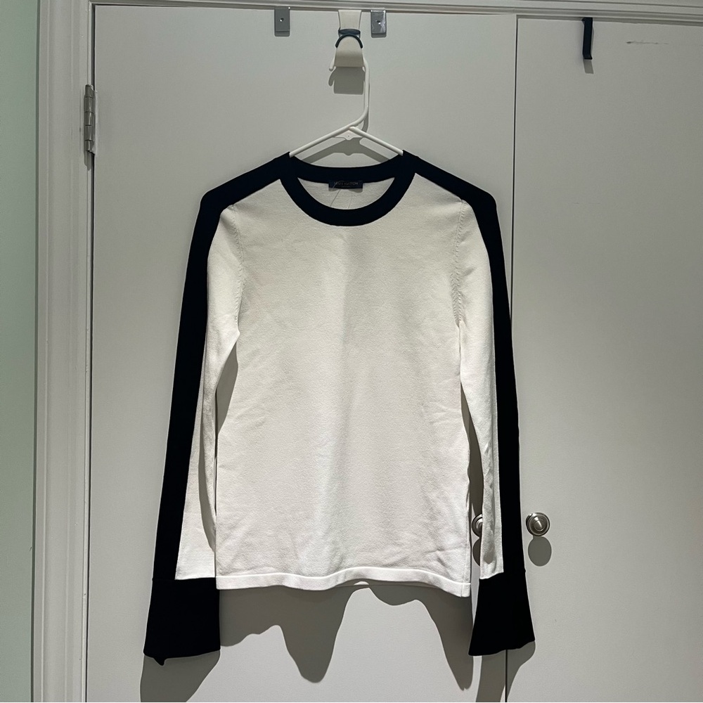 Louis Vuitton UNIFORM Black and White Knitwear